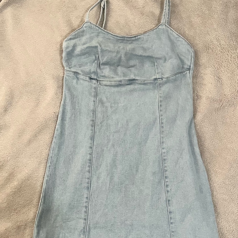 Denim dress